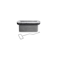 UNIDRAIN Unidrain självrensande vattenlås 50 mm för linjeavlopp, 0,4-...