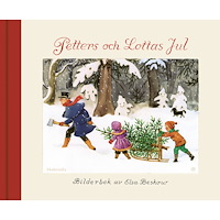 Elsa Beskow Petters och Lottas jul (bok, kartonnage)