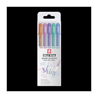 Sakura Sakura Gelly Roll Silver Shadow – 5-pack / Gelly Silver Shadow Set 5