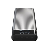 Targus HyperJuice HJ245B power bank - USB-C - 4 x USB-C - 245 watt
