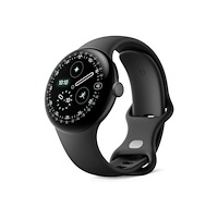 Google Google Pixel Watch 4 - mattsvart aluminium - smart klocka med aktivt band - obsidian - 32 GB