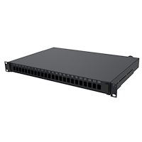 commscope CommScope 1671000-8, LC (UPC), Svart, Gjuten aluminium, 1U,...