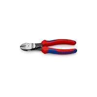 Knipex Knipex 74 12 180, Avbitartång, Kromvanadinstål, Plast, Blå,...
