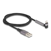 DeLOCK Delock data- och laddningskabel USB Type-A till Lightning fö...