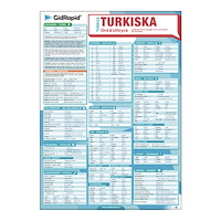 Daniel Eriksson Turkiska Ord & Uttryck - Lathund med vanliga ord och fraser på turkiska (bok)