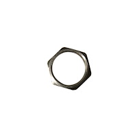 SIB SIB D4363101, Låsmutter, mässing, Nickel, M63, -60