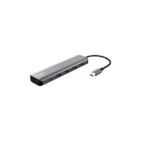 Trust Trust Dalyx - dockningsstation - USB-C 3.2 Gen 2 / USB4 / Thunderbolt 3 / Thunderbolt 4 - 2 x HDMI