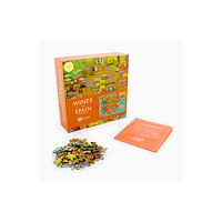 GINGER FOX Wines Of Spain & Portugal - 1000 Piece Puzzle