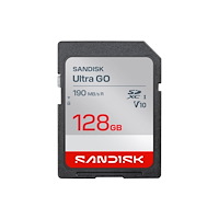 SANDISK SanDisk Ultra GO - flash-minneskort - 128 GB - SDXC UHS-I