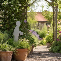 vidaXL Trädgårdspinne 38 x 15 cm Galvaniserat stål Silver