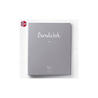 Forlaget WITHWHITE WITHWHITE Barnets bok PLUSS babybok 110 sidor A4 ringpärm, n...