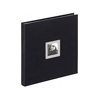WALTHER Walther Black & White FA217B fotoalbum 30x30, bokbundet, sva...