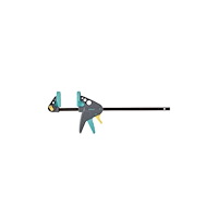 wolfcraft Wolfcraft 3457000 enhandstving 300 mm spännvidd 65 mm spännd...