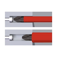 Wiha Wiha 41143 3251TR020 VDE Torx-skruvmejsel TR 20, 100 mm klin...
