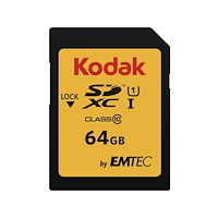 KODAK Kodak - flash-minneskort - 64 GB - SDXC UHS-I