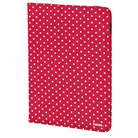 Hama Tabletfordral Polka Dots 8" Röd Universal