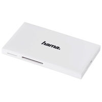 Hama Kortläsare USB 3.0 Multi SD/Micro/CF/MS Vit