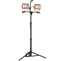 Smartwares LED-arbetslampa tripod 2 x 30W