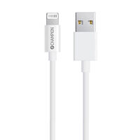 Champion USB-A till Lightning Kabel 1m Vit