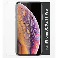 GEAR Glass Prot. Flat Case Friendly 2.5D GOLD iPhone X/Xs/11Pro