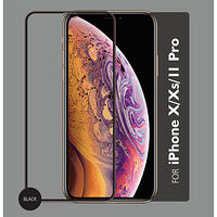GEAR Glass Prot. Curved Black Frame 3D PLATINUM iPhone X/Xs/11 Pro