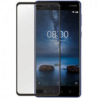 GEAR Härdat Glas 3D Full Cover Transp. Nokia 8