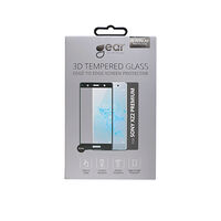 GEAR Härdat Glas 3D Full Cover Svart Sony XZ2 Premium