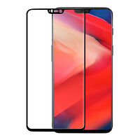 GEAR Härdat Glas 3D Full Cover Svart OnePlus 6