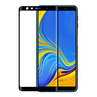 GEAR Härdat Glas 3D Full Cover Svart Samsung Galaxy A7