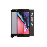 GEAR Glass Prot. Curved Black Frame 3D PLATINUM iPhone 6/7/8/SE