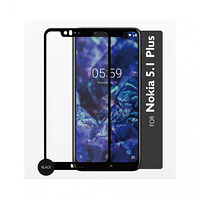 GEAR Härdat Glas 2,5D Full Cover Nokia 5.1 Plus