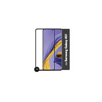 GEAR Härdat Glas 3D Gum Full Cover Svart Samsung A51