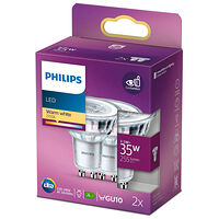 Philips 2-pack LED GU10 Spot 35W 255lm