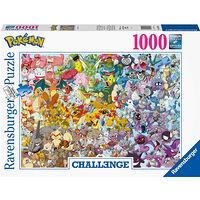 Ravensburger Pussel Challenge Puz.-Pokémon 1000p