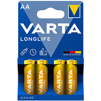 Varta Longlife AA / LR6 Batteri 4-pack