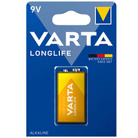 Varta Longlife 9V Batteri 1-pack