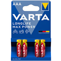 Varta Longlife Max Power AAA / LR03 Batteri 4-pack