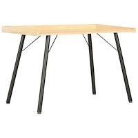 vidaXL Skrivbord ek 90x50x79 cm