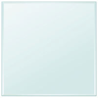vidaXL Bordsskiva härdat glas kvadratisk 700x700 mm