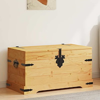 vidaXL Förvaringskista mexikansk Coronastil furu 91x49,5x47 cm