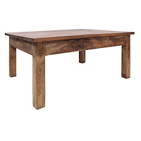 vidaXL Soffbord massivt mahognyträ 96x73x45 cm