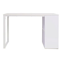 vidaXL Skrivbord 120x60x75 cm vit