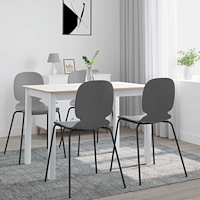 vidaXL Matbord vit och brun 114x71x75 cm massivt gummiträ