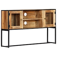 vidaXL TV-bänk 120x30x75 cm massivt återvunnet trä