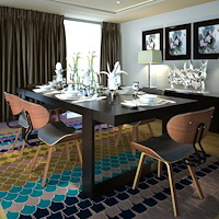 vidaXL Matstolar 6 st böjträ och konstläder