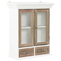 vidaXL Väggskåp vit 49x22x59 cm konstruerat trä
