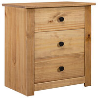 vidaXL Sängbord 46x40x57 cm furu panama