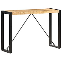 vidaXL Avlastningsbord 110x35x76 cm massivt mangoträ