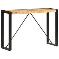 vidaXL Avlastningsbord 110x35x76 cm massivt mangoträ