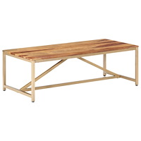 vidaXL Soffbord 120x60x40 cm massivt trä